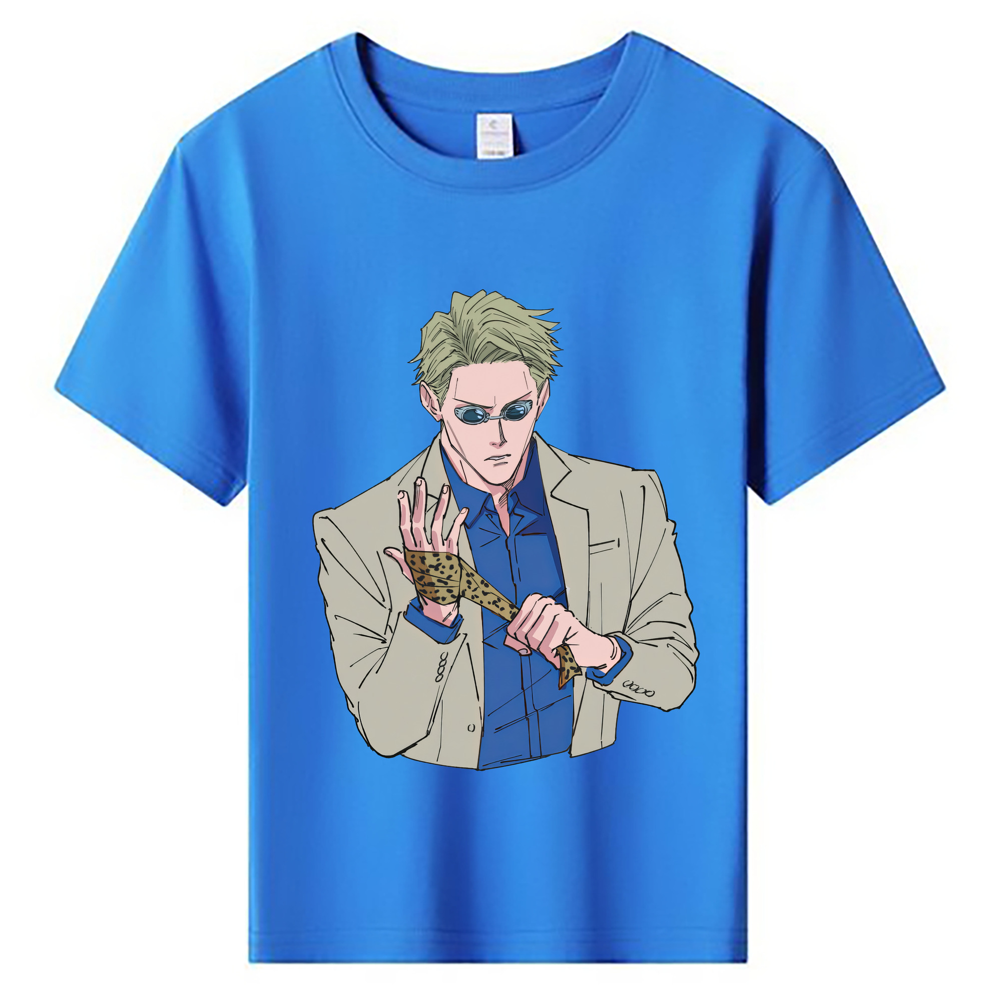 （画像用） 呪術廻戦 Jujutsu Kaisen 綿100％キッズTシャツ（フロントプリント）